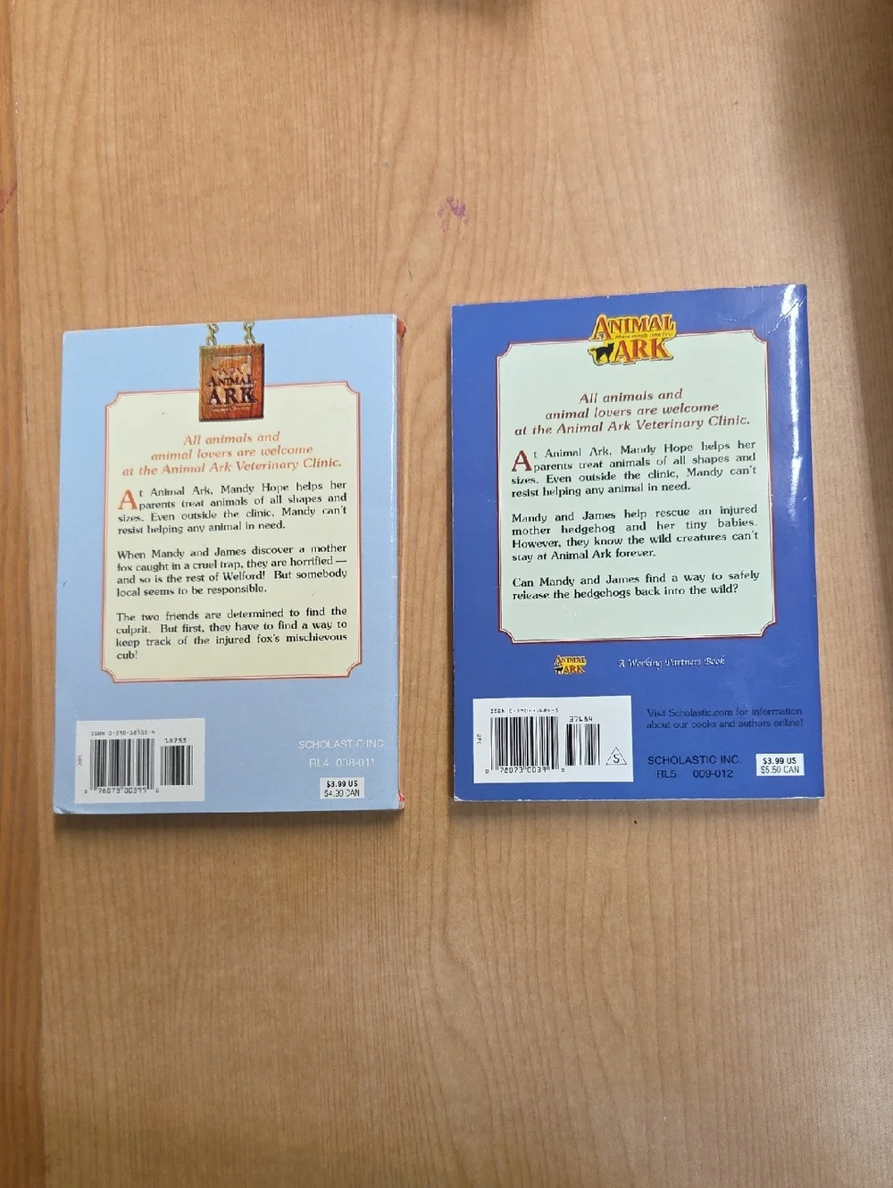 Variety Of 8 Paperback‎ Books Animal Theme